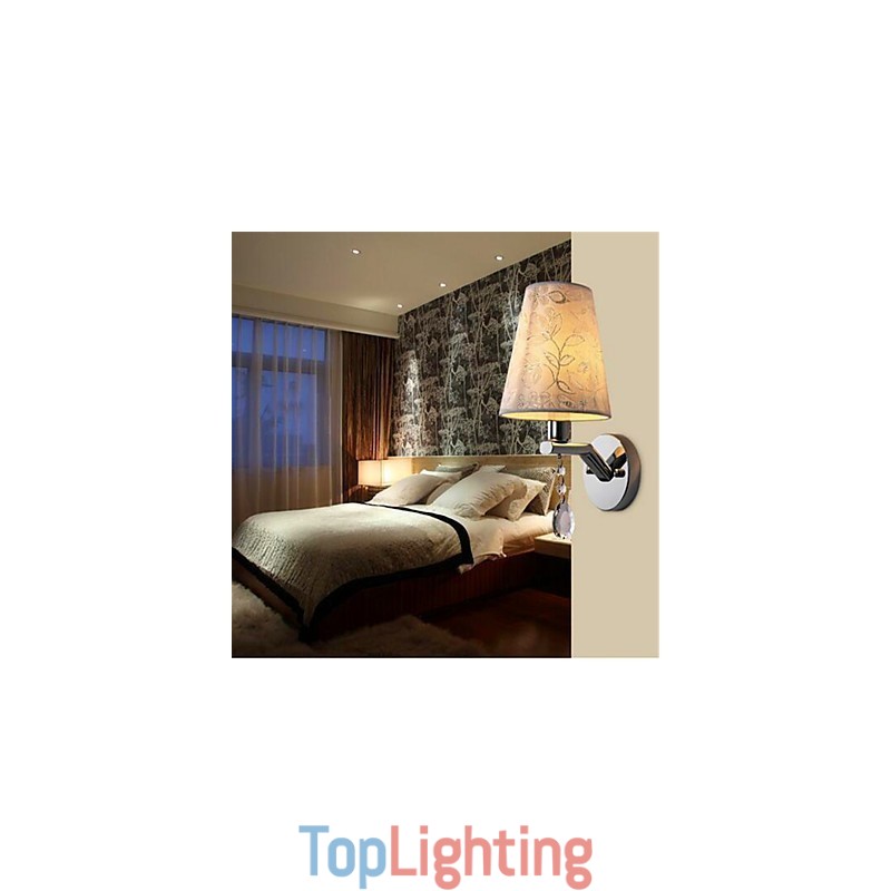 Modern Contemporary Silver Feature for Crystal Ambient Light Wall Sconces Wall Light