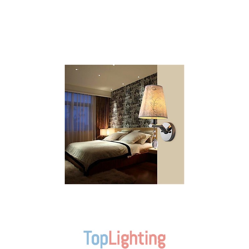 Modern Contemporary Silver Feature for Crystal Ambient Light Wall Sconces Wall Light