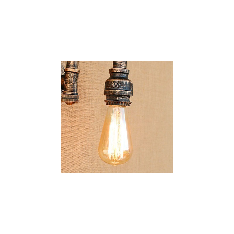 Rustic Lodge Painting Feature for Ambient Light Wall Sconces Wall Light