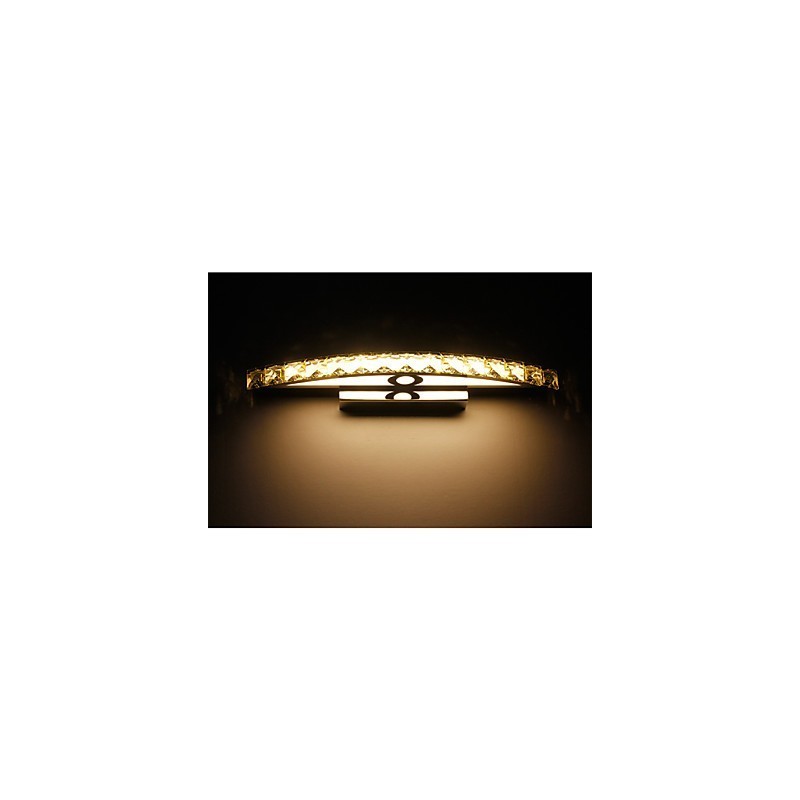 Contemporary Crystal Wall Bathroom Lighting