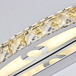 Contemporary Crystal Wall Bathroom Lighting