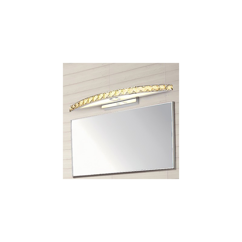 Contemporary Crystal Wall Bathroom Lighting