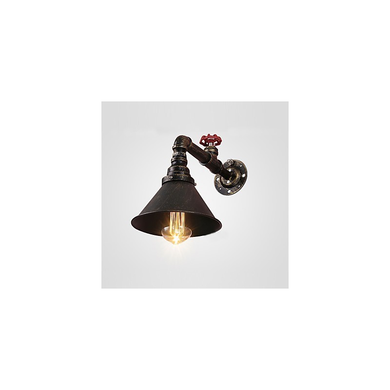 Water Pipe Wall Lights Retro Industrial Style Creative Country Metal Restaurant Cafe Bars Bar Table Wall Sconces