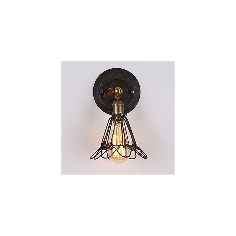 Retro Industrial Style Country Metal Wall Lights Restaurant Cafe Mini Wall Sconces
