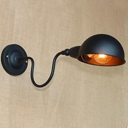 Retro Black High Grade Personality Bedside Bedroom Study Revolving Around Decorative Wall Aisle