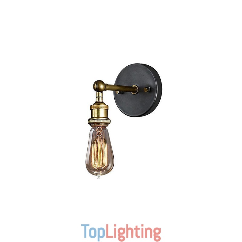 The American Village Wall Balcony Corridor Simple Copper Head Lamp