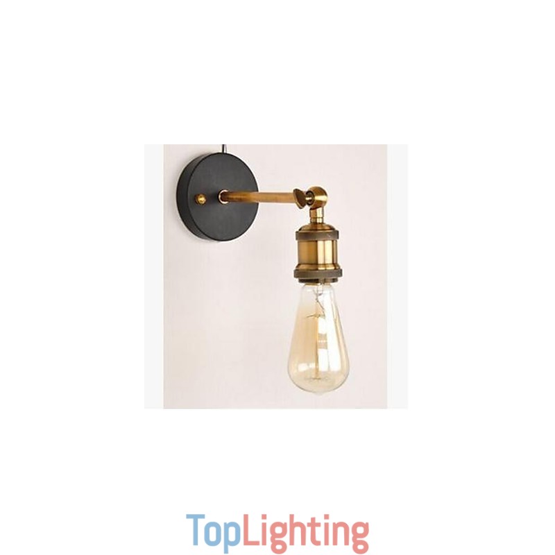 The American Village Wall Balcony Corridor Simple Copper Head Lamp