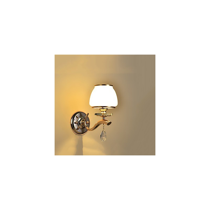 Modern Contemporary Electroplated Feature for Crystal Ambient Light Wall Sconces Wall Light