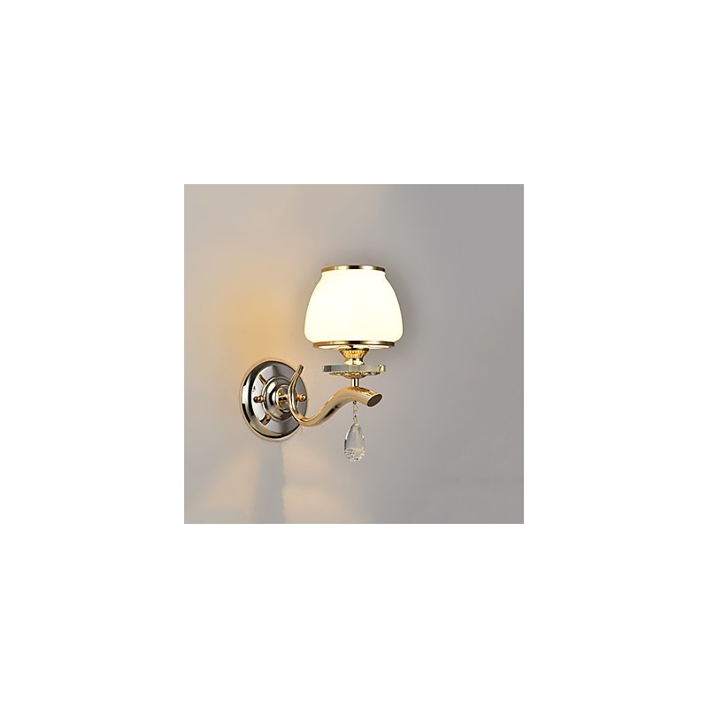 Modern Contemporary Electroplated Feature for Crystal Ambient Light Wall Sconces Wall Light
