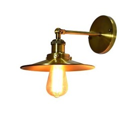 Rustic Lodge Traditional Classic Brass Feature for Downlight Wall Sconces Wall Light