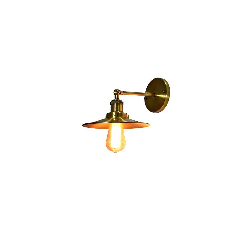 Rustic Lodge Traditional Classic Brass Feature for Downlight Wall Sconces Wall Light