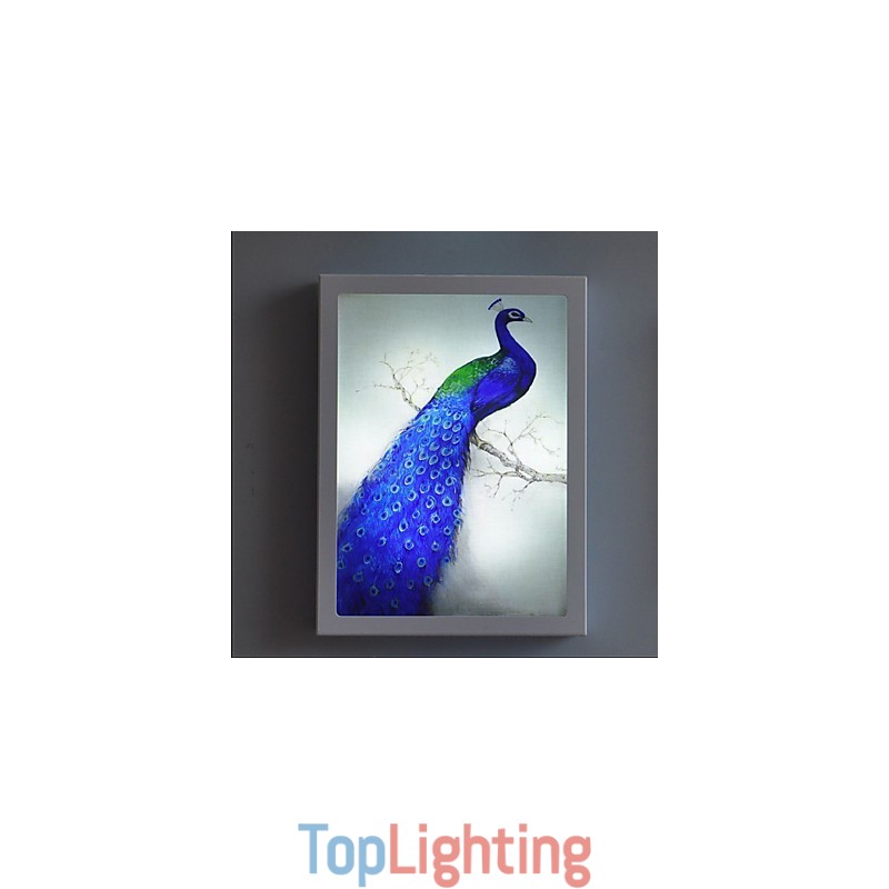 Integrated Modern Contemporary Modern Comtemporary Painting Feature for Ambient Light Wall Sconces