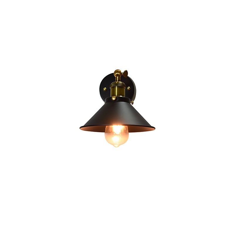 Paint Single Wall Iron Wall Lamp Dumb Black Lightsaber Lamp On Wall