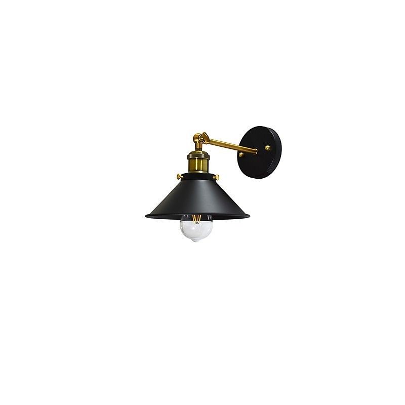Paint Single Wall Iron Wall Lamp Dumb Black Lightsaber Lamp On Wall