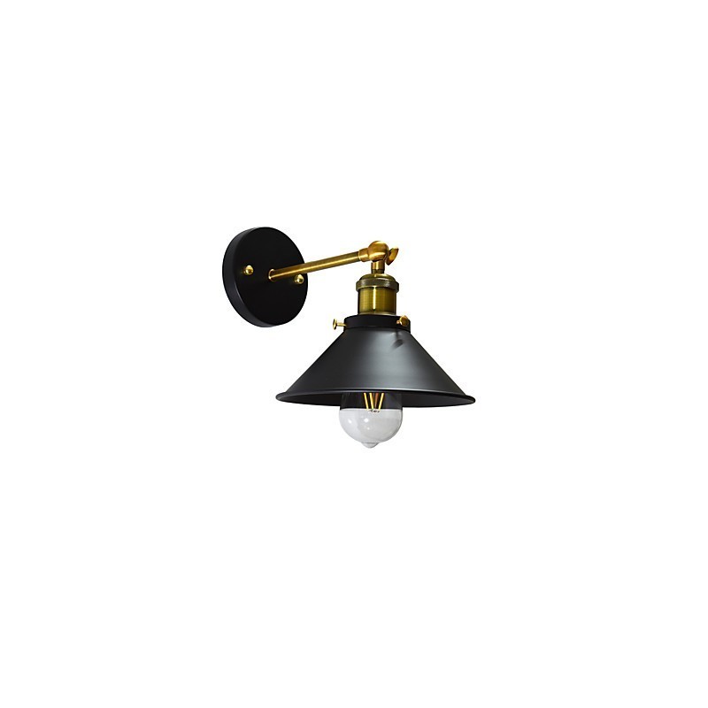 Paint Single Wall Iron Wall Lamp Dumb Black Lightsaber Lamp On Wall