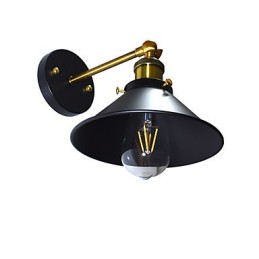 Paint Single Wall Iron Wall Lamp Dumb Black Lightsaber Lamp On Wall