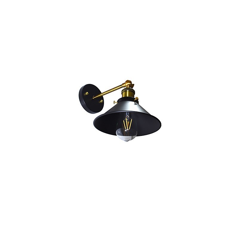 Paint Single Wall Iron Wall Lamp Dumb Black Lightsaber Lamp On Wall