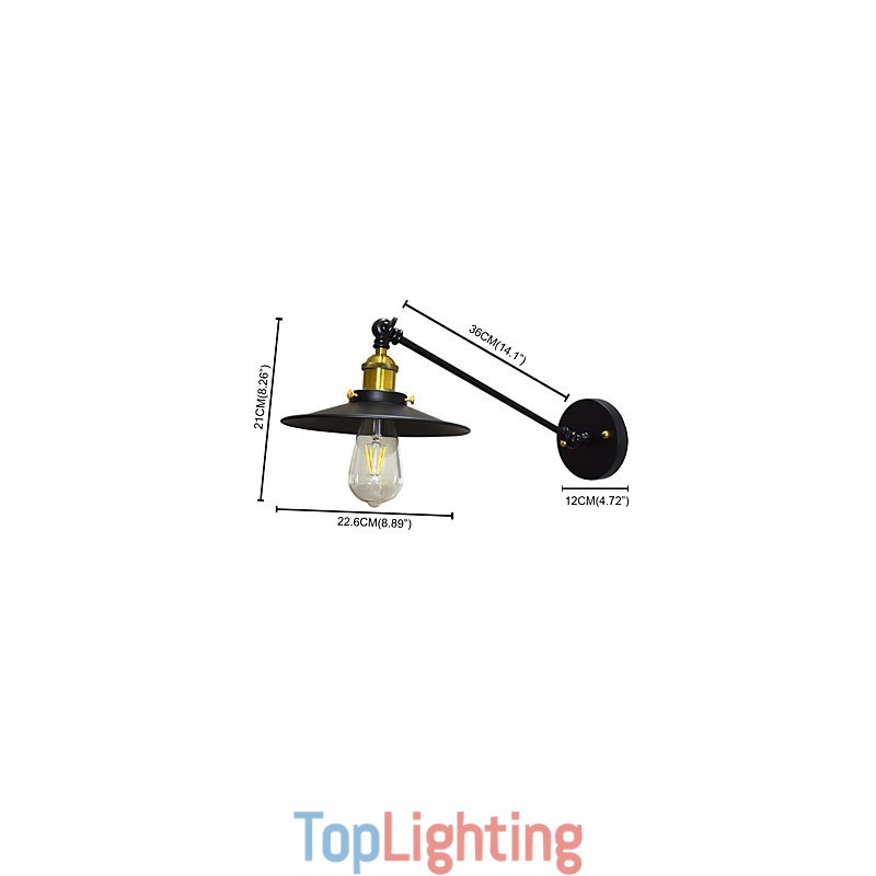 Buzz Wall Iron Wall Lamp Dumb Black Lightsaber Lamp On Wall