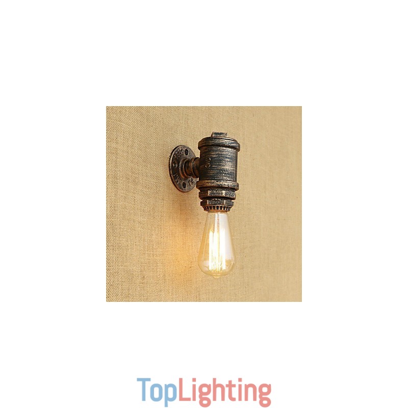Country Retro Painting Feature for Mini Style Ambient Light Wall Sconces Wall Light