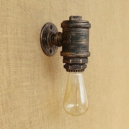 Country Retro Painting Feature for Mini Style Ambient Light Wall Sconces Wall Light