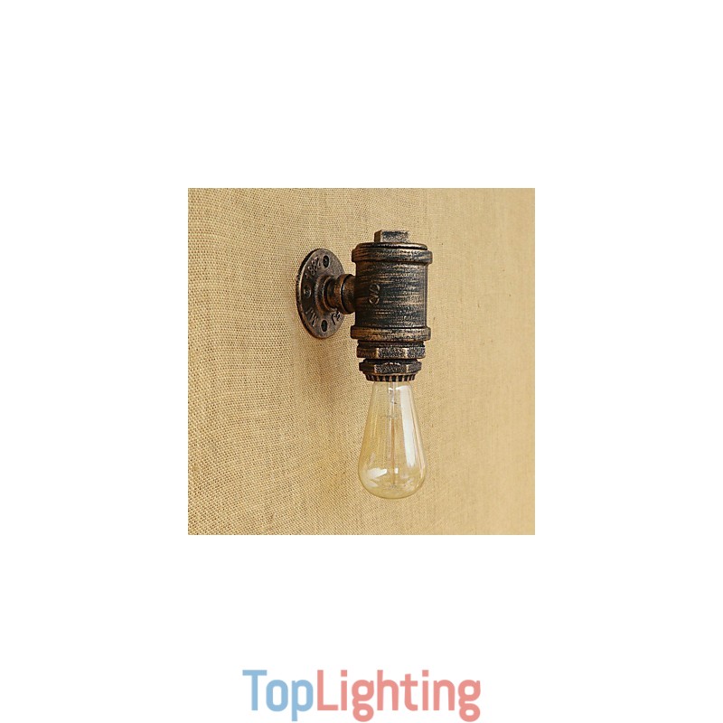 Country Retro Painting Feature for Mini Style Ambient Light Wall Sconces Wall Light
