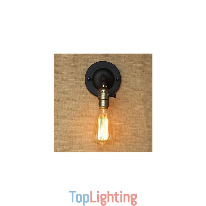 Retro Painting Feature for Mini Style Swing Arm Ambient Light Wall Sconces Wall Light