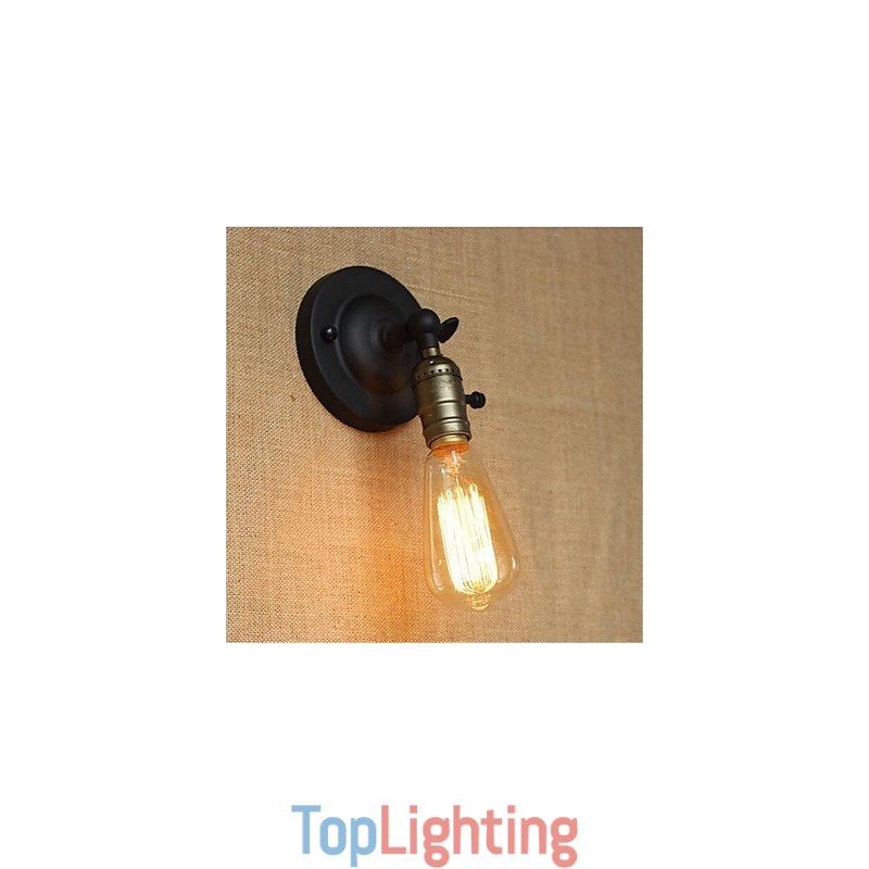 Retro Painting Feature for Mini Style Swing Arm Ambient Light Wall Sconces Wall Light