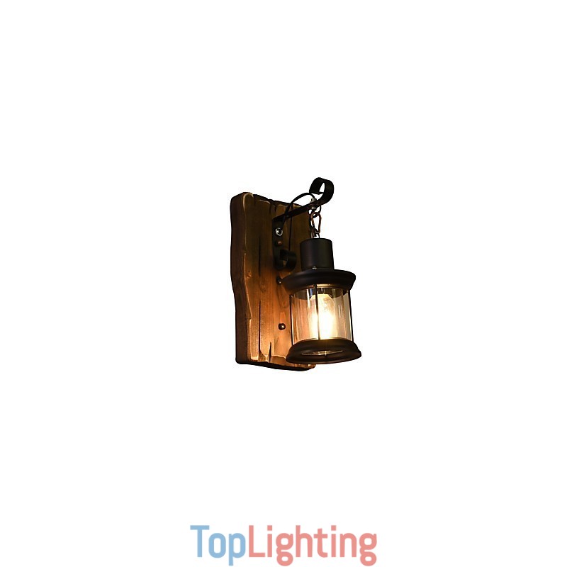 Rustic Lodge Traditional Classic Painting Feature for Downlight Wall Lights Wall Light
