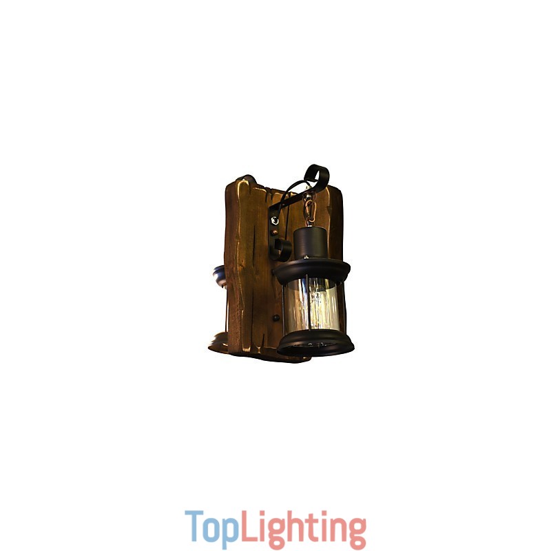 Rustic Lodge Traditional Classic Painting Feature for Downlight Wall Lights Wall Light