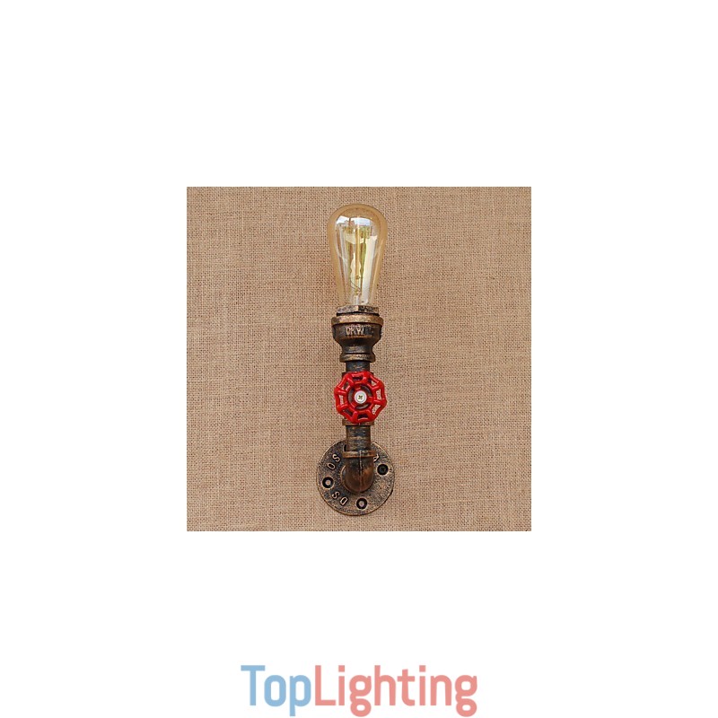 Country Retro Painting Feature for Mini Style Ambient Light Wall Sconces Wall Light