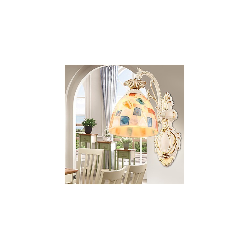 Rustic Lodge Painting Feature for Downlight Wall Sconces Wall Light