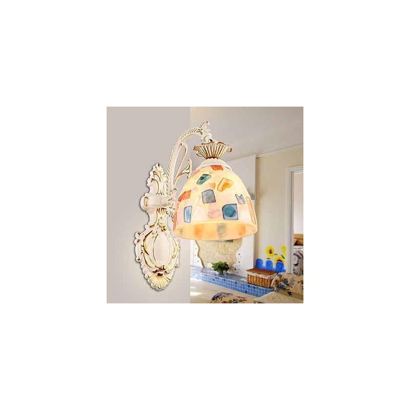 Rustic Lodge Painting Feature for Downlight Wall Sconces Wall Light