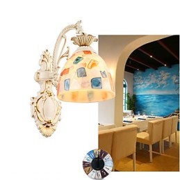 Rustic Lodge Painting Feature for Downlight Wall Sconces Wall Light