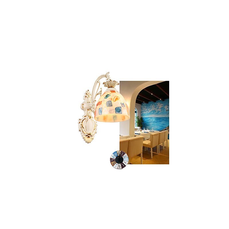 Rustic Lodge Painting Feature for Downlight Wall Sconces Wall Light