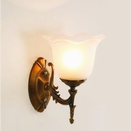 Modern Contemporary Electroplated Feature for Eye Protection European or American style Wall Lights