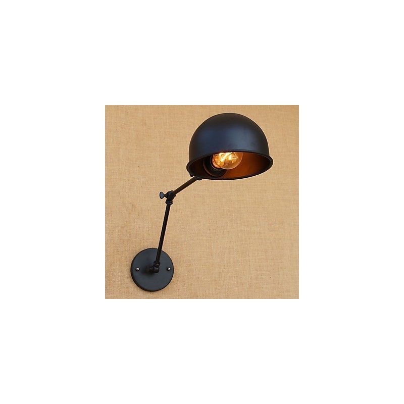 Simple Country Retro Painting Feature for Mini Style Swing Arm Eye Protection Downlight Swing Arm Lights