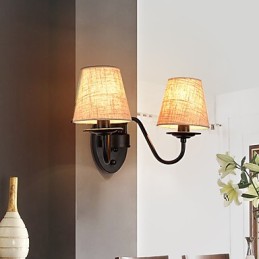 Rustic Lodge Simple Vintage Painting Feature Ambient Light Wall Sconces Wall Light