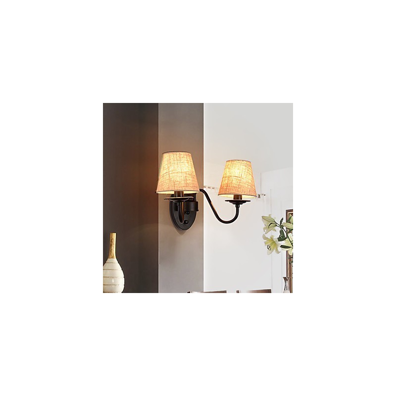 Rustic Lodge Simple Vintage Painting Feature Ambient Light Wall Sconces Wall Light