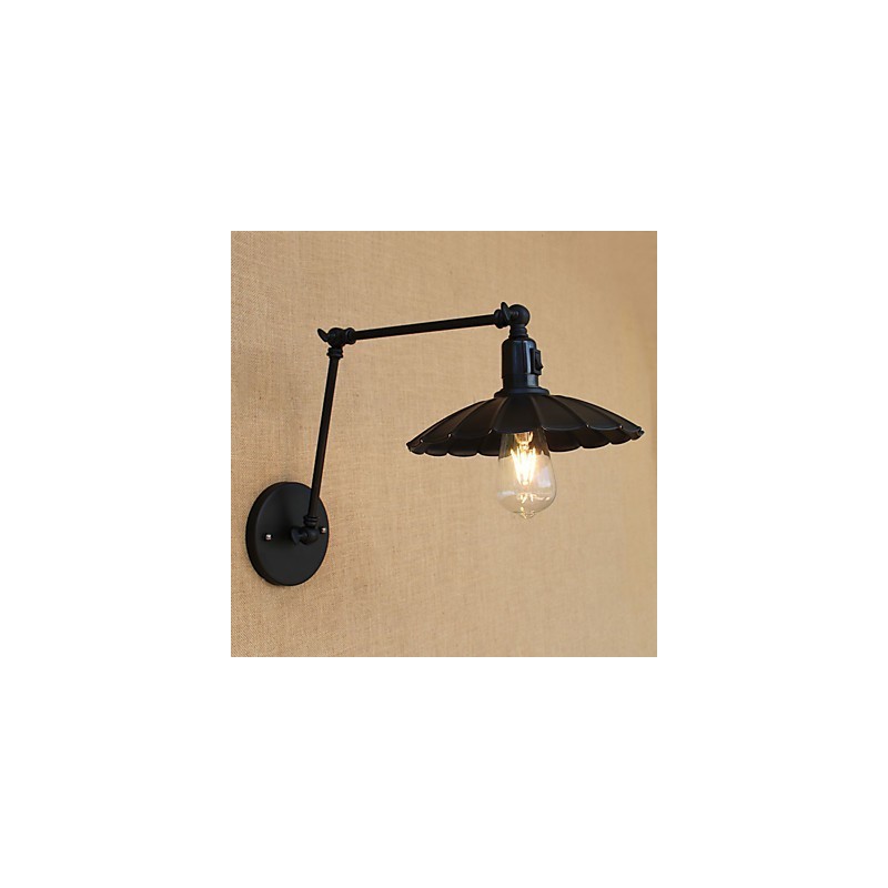 Vintage Country Painting Feature for Mini Style Swing Arm Downlight Swing Arm Lights Wall Light