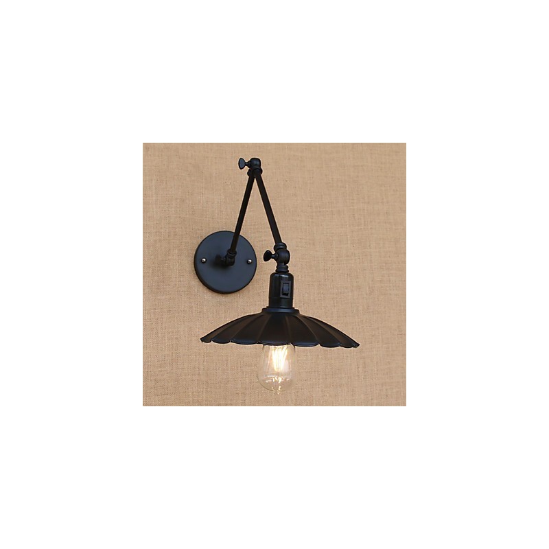 Vintage Country Painting Feature for Mini Style Swing Arm Downlight Swing Arm Lights Wall Light