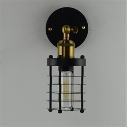 Simple Vintage Country Retro Painting Feature for Mini Style Ambient Light Wall Sconces