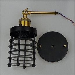 Simple Vintage Country Retro Painting Feature for Mini Style Ambient Light Wall Sconces