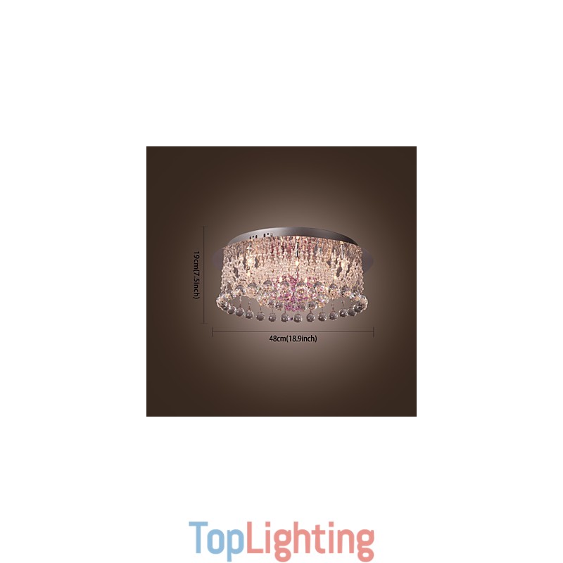 Luxury Crystal Chandelier with 12 lights Louis Design