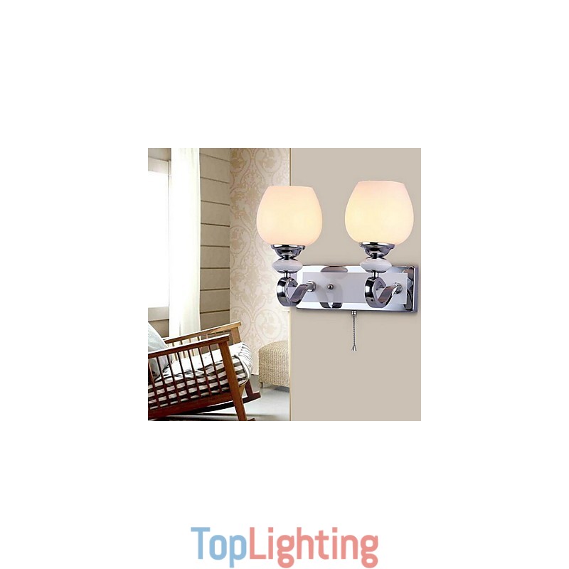 Modern Contemporary Electroplated Feature Uplight Wall Sconces Wall Light