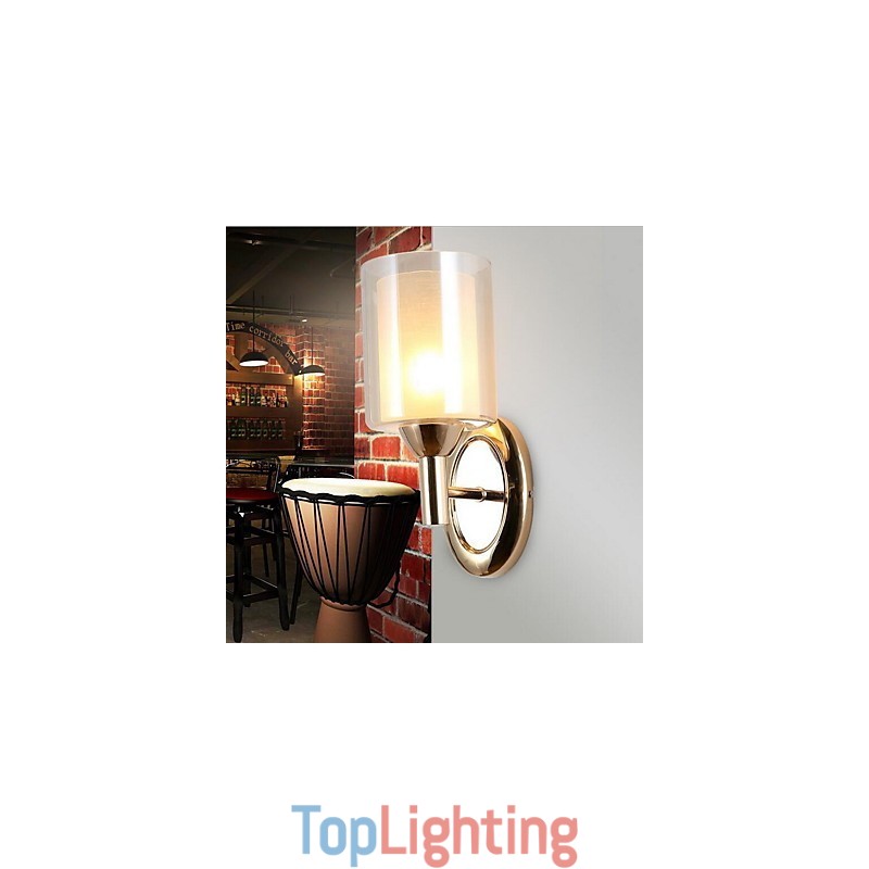 Modern Contemporary Electroplated Feature Uplight Wall Sconces Wall Light