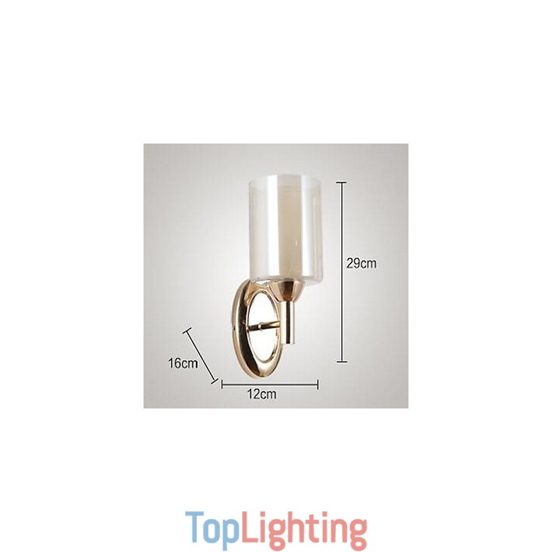 Modern Contemporary Electroplated Feature Uplight Wall Sconces Wall Light