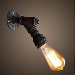 Rustic Lodge Painting Feature for Arc Ambient Light Wall Sconces Wall Light