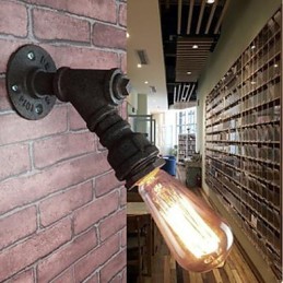 Rustic Lodge Painting Feature for Arc Ambient Light Wall Sconces Wall Light