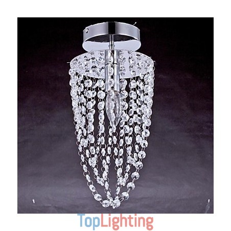 Ceiling Lamps 1 Light Crystal Artistic Stainless Steel Plating Ceiling Lamps 1 Light Crystal Artistic Stainless Steel Plating