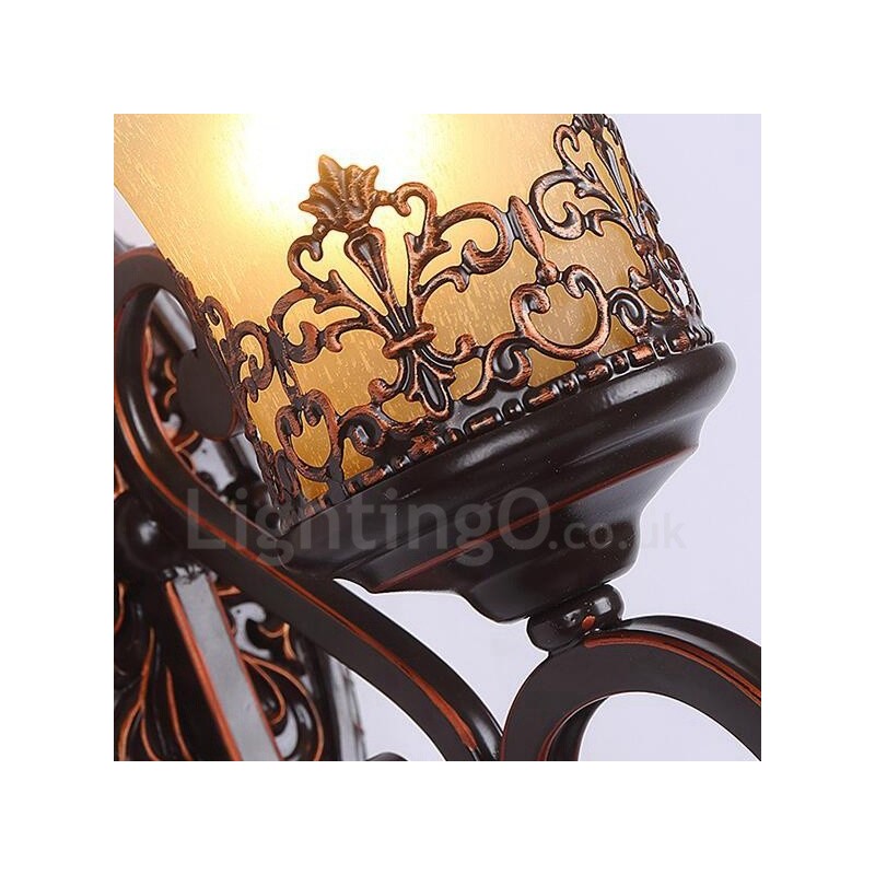 Rustic Lodge Living Room Dining Room Bed Room Metal Indoor Wall Sconces